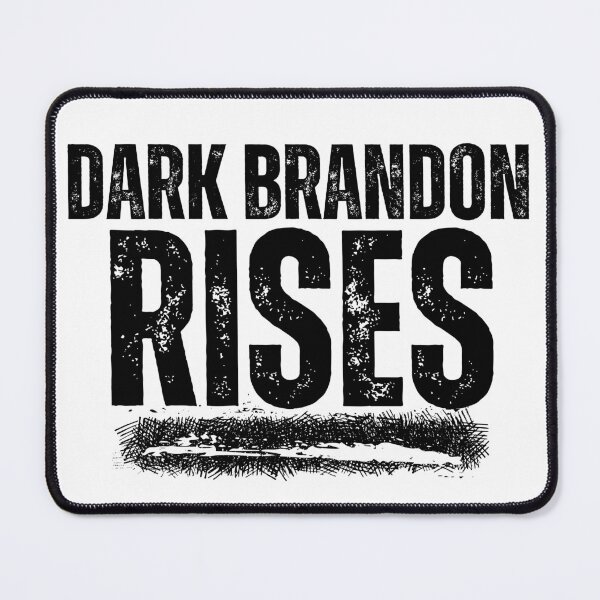 Item preview, Dark Brandon Rises Political Black Text Design designed and sold by EarthArtDesigns.