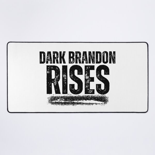 Item preview, Dark Brandon Rises Political Black Text Design designed and sold by EarthArtDesigns.