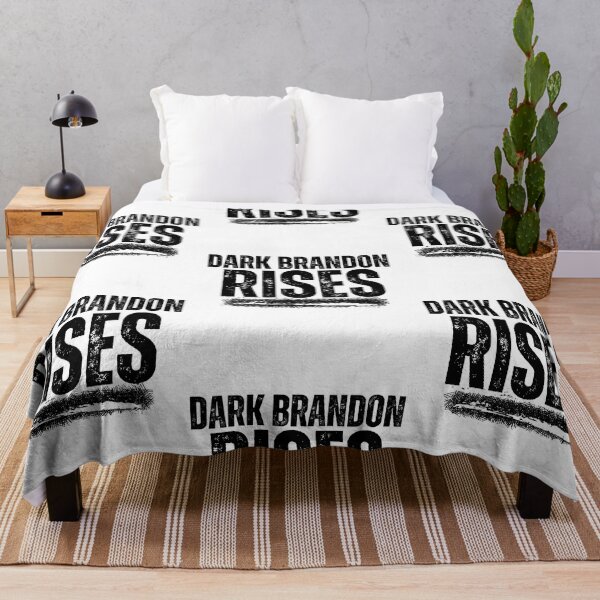 Item preview, Dark Brandon Rises Political Black Text Design designed and sold by EarthArtDesigns.