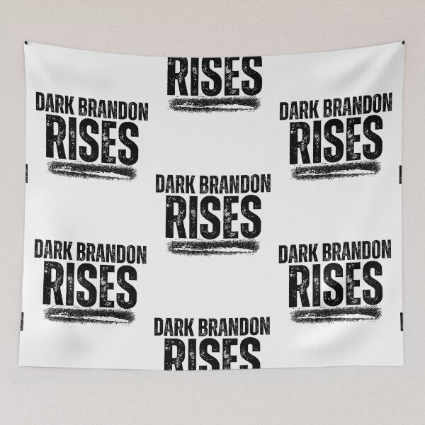 Item preview, Dark Brandon Rises Political Black Text Design designed and sold by EarthArtDesigns.