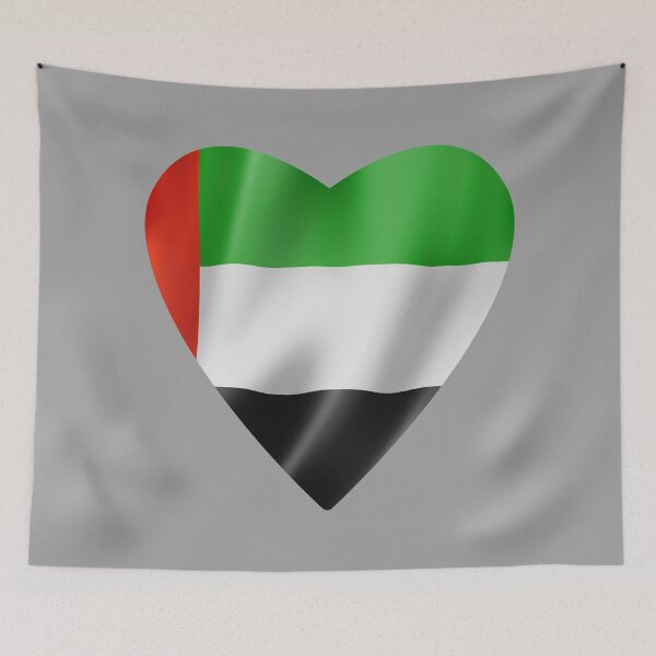 Item preview, Heart United Arab Emirates,  designed and sold by LuFilu.