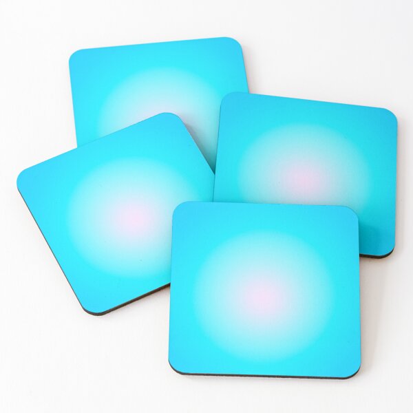 Item preview, Light Blue And Baby Pink Gradient Cute Aura Aesthetic Wallpaper Pattern Design designed and sold by theprintedclub.