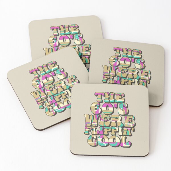 Item preview, Psychedelic The 60's Were Flippin' Cool, Vintage Ombre Style Design designed and sold by TrulyEpoque.