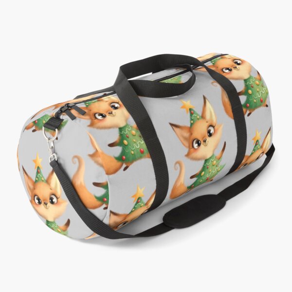 Item preview, Christmas Fox Wearing Tree Costume designed and sold by VirtualFaries.