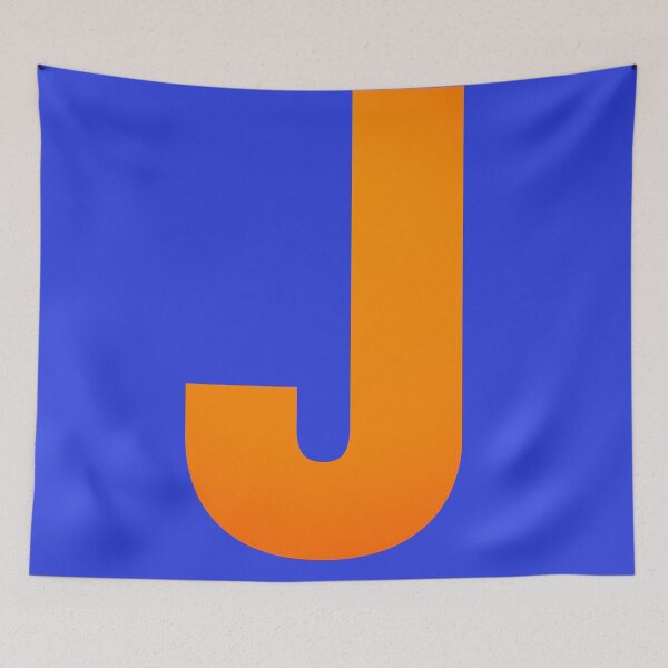 Item preview, J For Jolly  Nice  Orange designed and sold by starfishstuff.