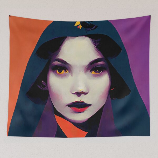 Item preview, Witch Pop Art 5 designed and sold by AiBroughtToLife.