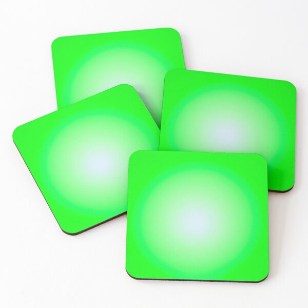 Item preview, Neon Green Gradient Cute Aura Aesthetic Wallpaper Pattern Design designed and sold by theprintedclub.