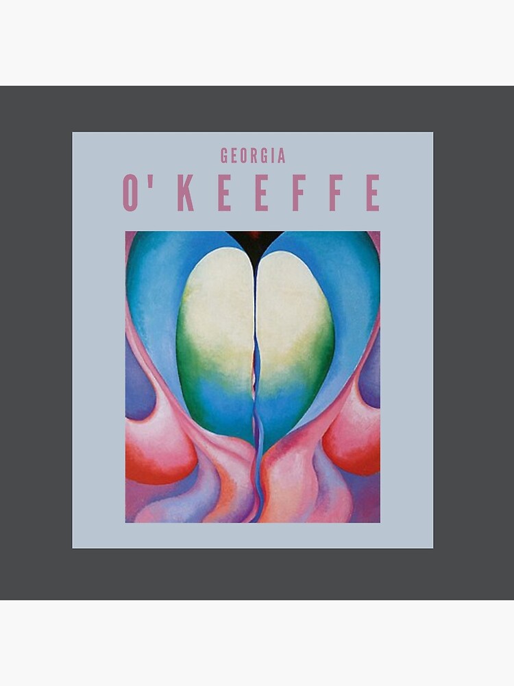 Thumbnail 2 of 2, Tote Bag, Georgia O'Keeffe, Series 1, No. 8, 1918, oil-painting on canvas designed and sold by Psycheek.