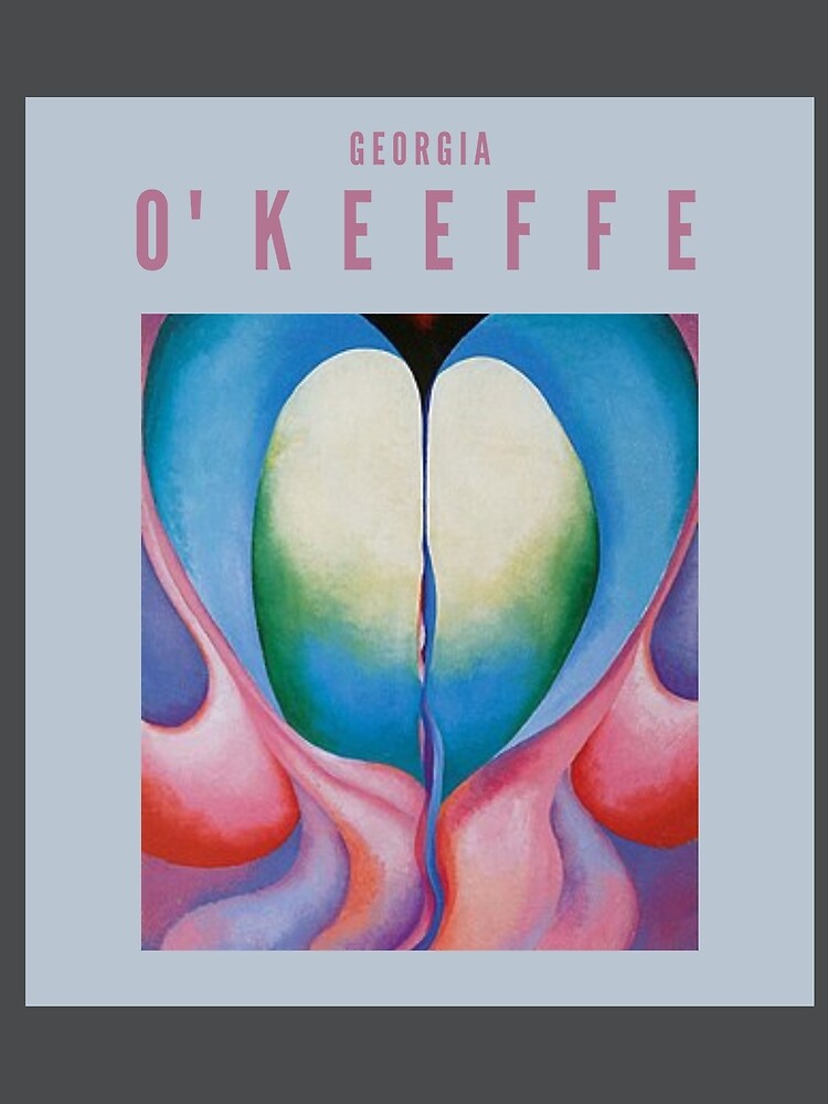 Thumbnail 3 of 3, Scarf, Georgia O'Keeffe, Series 1, No. 8, 1918, oil-painting on canvas designed and sold by Psycheek.