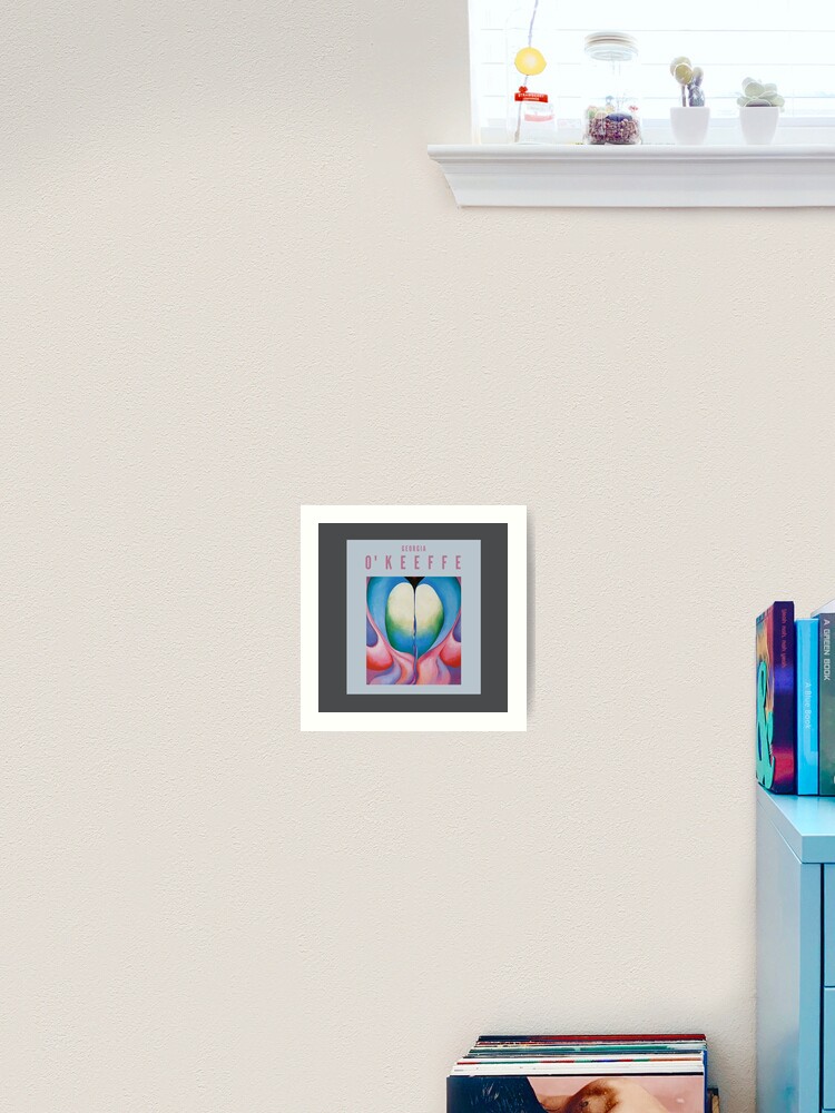 Thumbnail 2 of 3, Art Print, Georgia O'Keeffe, Series 1, No. 8, 1918, oil-painting on canvas designed and sold by Psycheek.