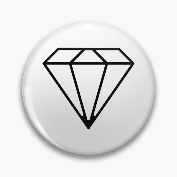 Item preview, Diamond Outline | Diamond Line Art  designed and sold by Momoringalingg.