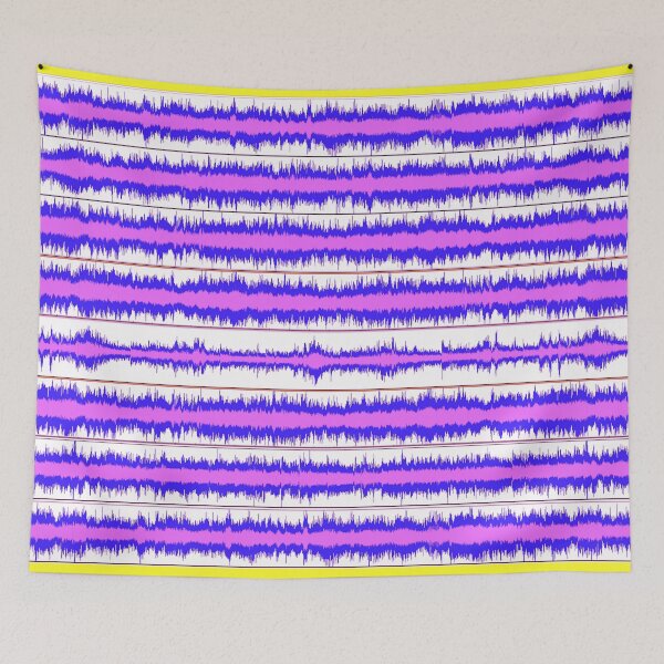 Item preview, SOUNDWAVES pink designed and sold by gasponce.