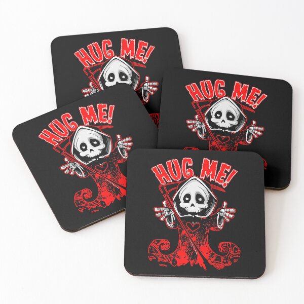Item preview, Hug Me Horror Death Halloween Holiday Gift designed and sold by rahejadokken8.