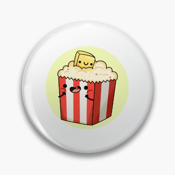 Item preview, Cute Kawaii Buttered Popcorn designed and sold by kawaiilife.