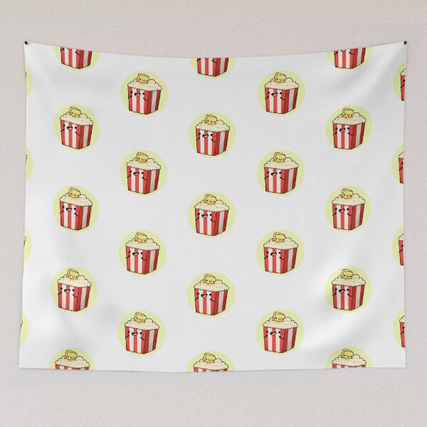 Item preview, Cute Kawaii Buttered Popcorn designed and sold by kawaiilife.