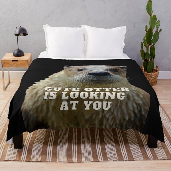 Item preview, Cute Otter Is Looking At You designed and sold by MerchGiants.