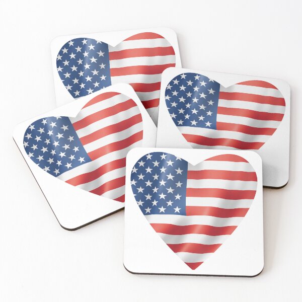 Item preview, Heart USA,  designed and sold by LuFilu.