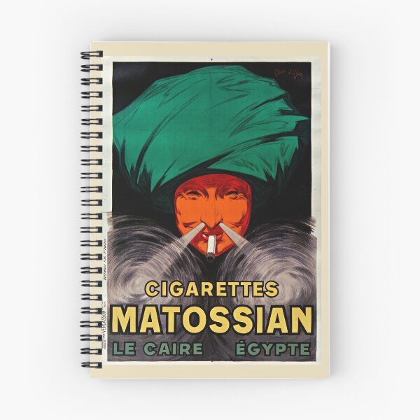 Item preview, Leonetto Cappiello   Cigarettes Matossian – Le Caire, Egypte (1926) Vintage poster designed and sold by TeeARTHY.