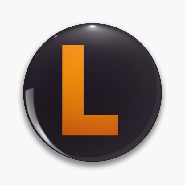 Item preview, L ,Nice  Orange, Letter L designed and sold by starfishstuff.