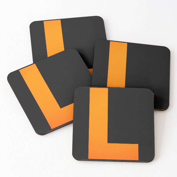 Item preview, L ,Nice  Orange, Letter L designed and sold by starfishstuff.