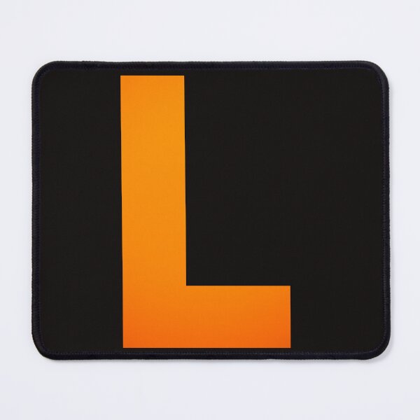 Item preview, L ,Nice Orange, Letter L designed and sold by starfishstuff.