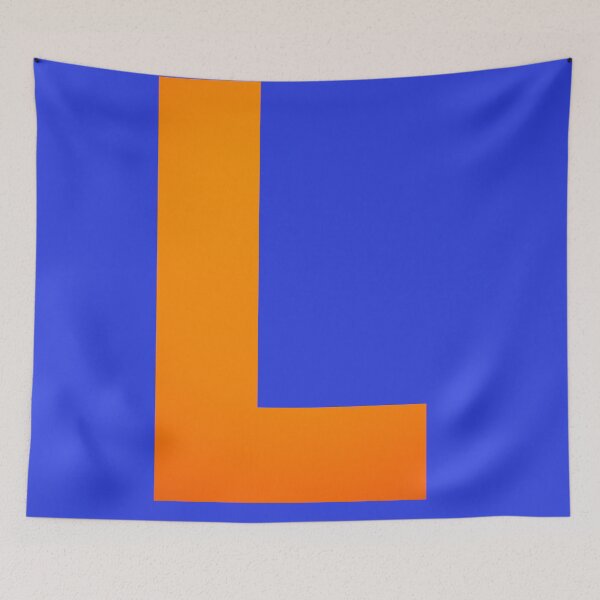 Item preview, L ,Nice  Orange, Letter L designed and sold by starfishstuff.