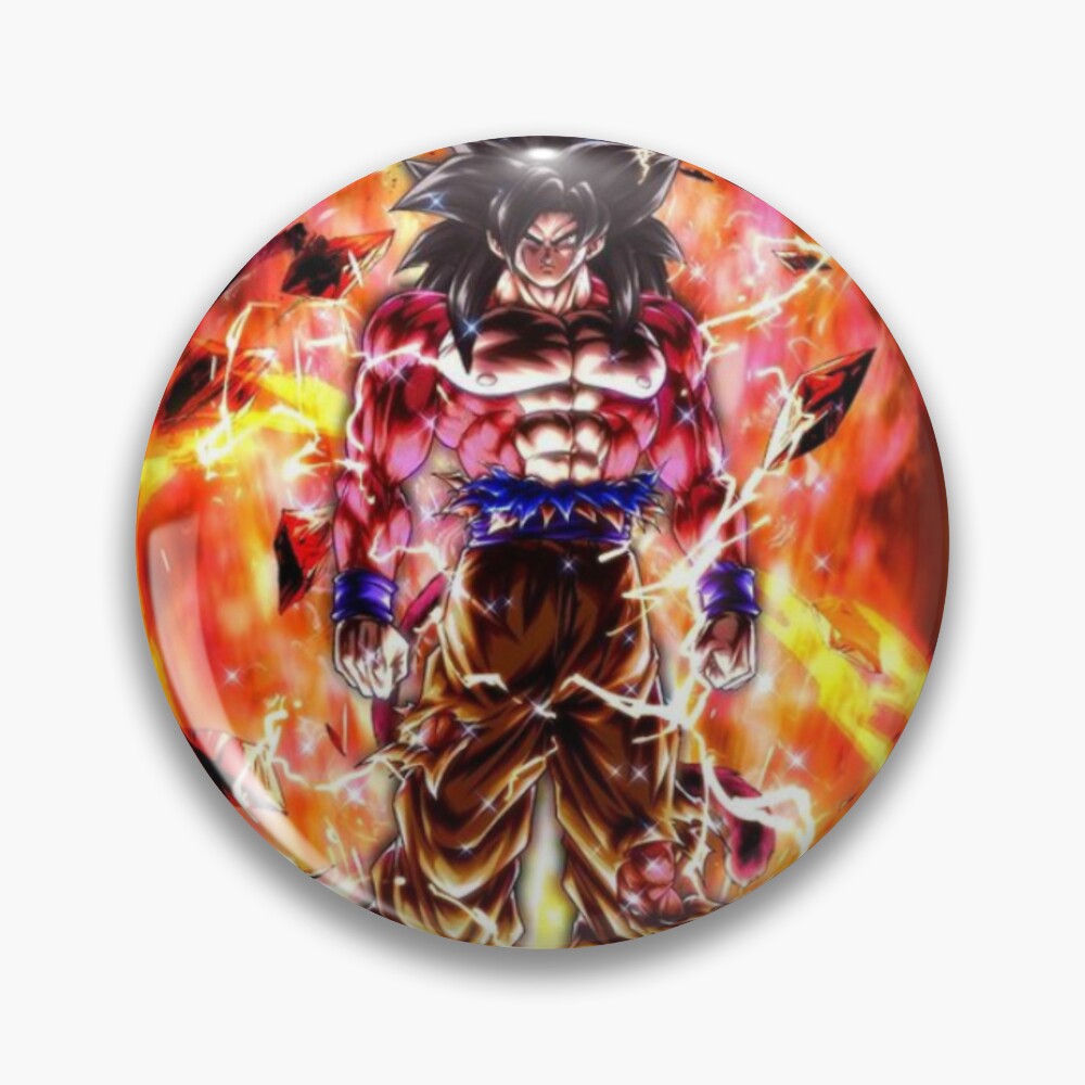 Super Saiyan 4 Goku Pin for Sale by BeeRyeCrafts