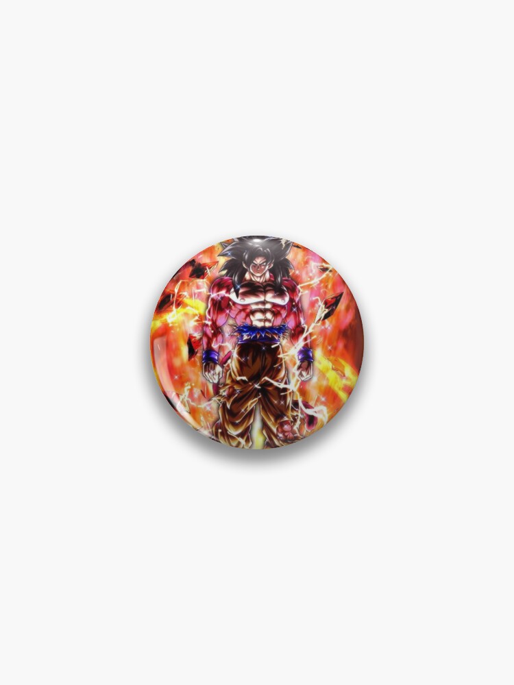 Super Saiyan 4 Goku Pin for Sale by BeeRyeCrafts