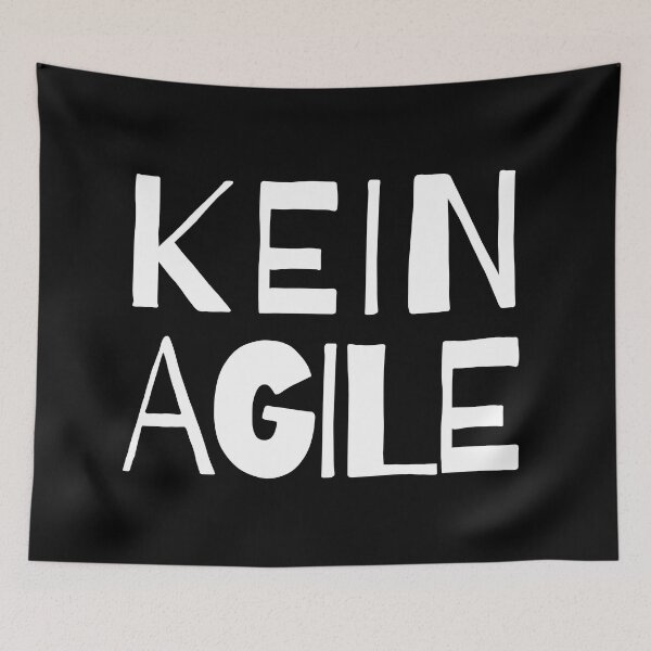 Item preview, Kein Agile. No Agile German designed and sold by trendingatees.