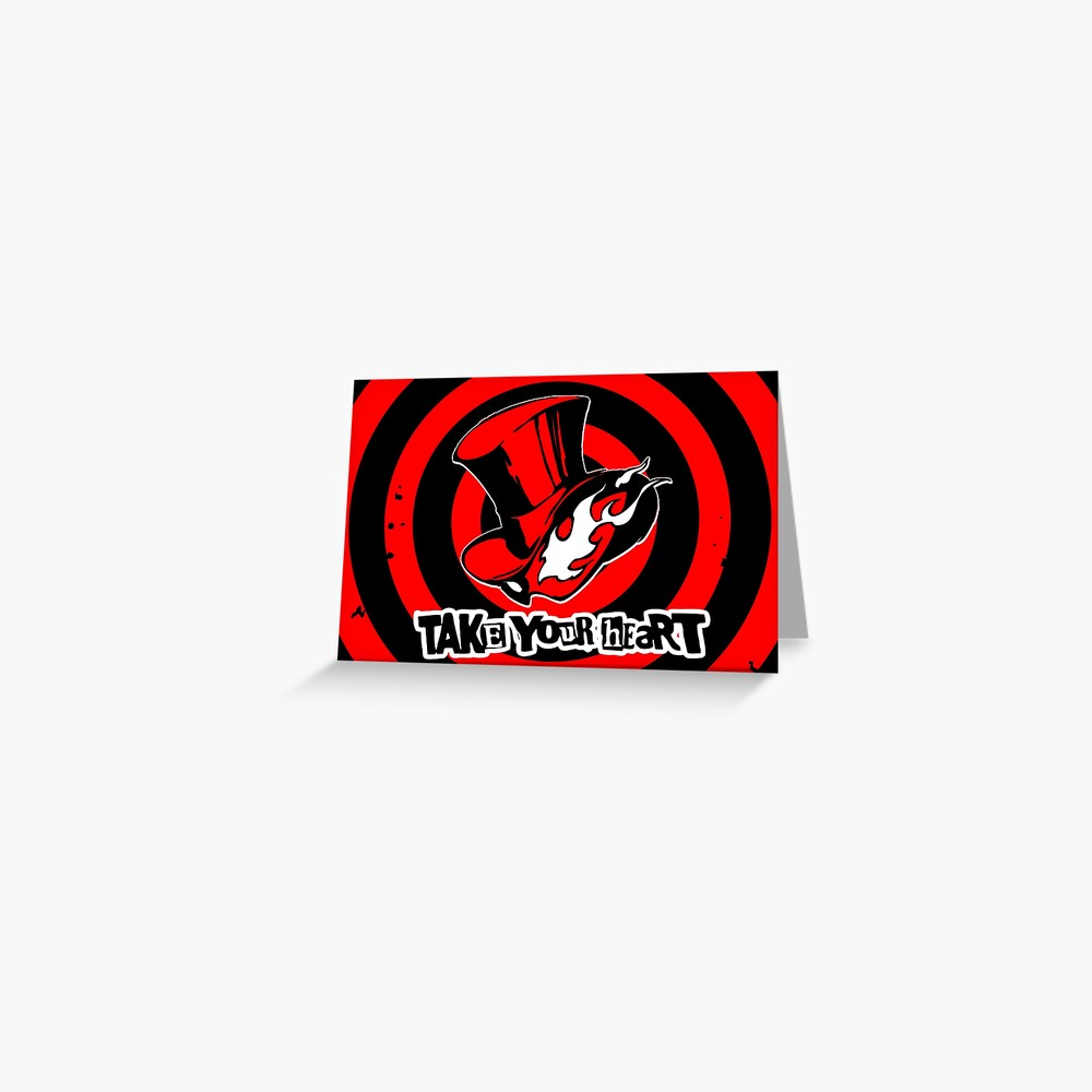 Persona 5 Joker Card Greeting Card by KOSCs