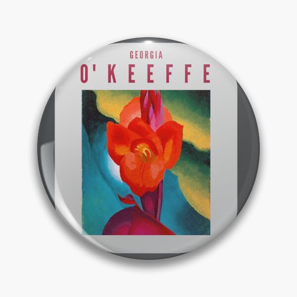 Item preview, Georgia O'Keeffe,  Red Canna, 1919, oil on board designed and sold by Psycheek.