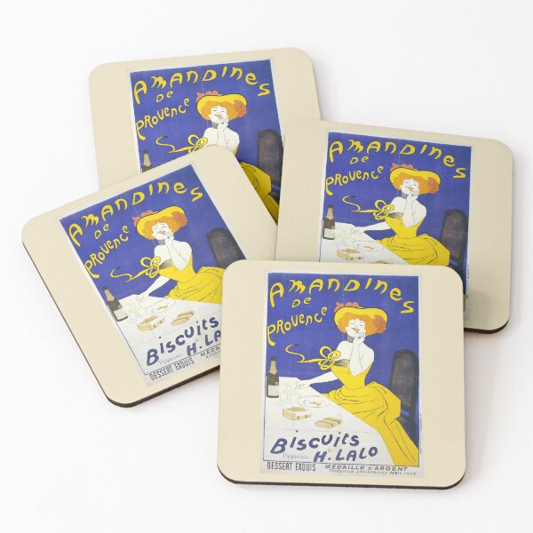 Item preview, Leonetto Cappiello Woman eating Cookies  Vintage poster designed and sold by TeeARTHY.