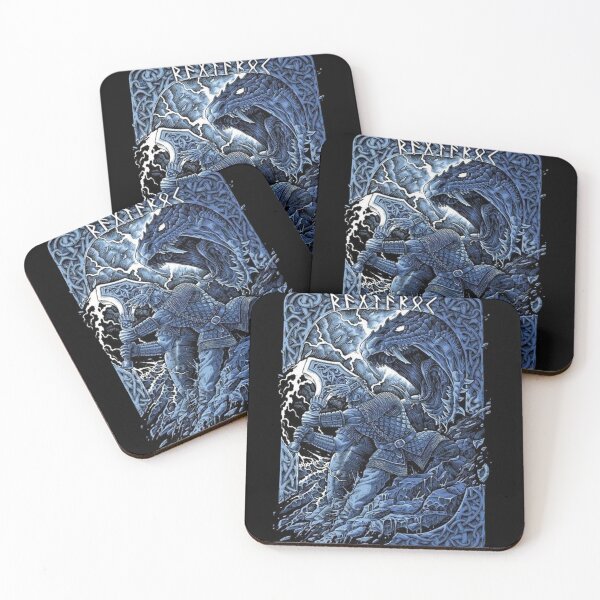 Item preview, Thor vs Jormungandr  designed and sold by matwebstore.