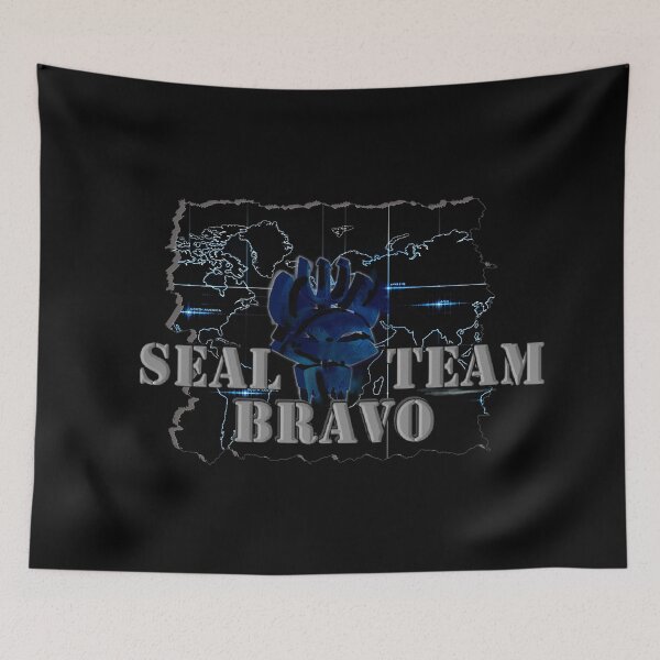 Item preview, BRAVO SEAL TEAM GWOT MAP designed and sold by THE AMERICAN TEEVANGELIST.