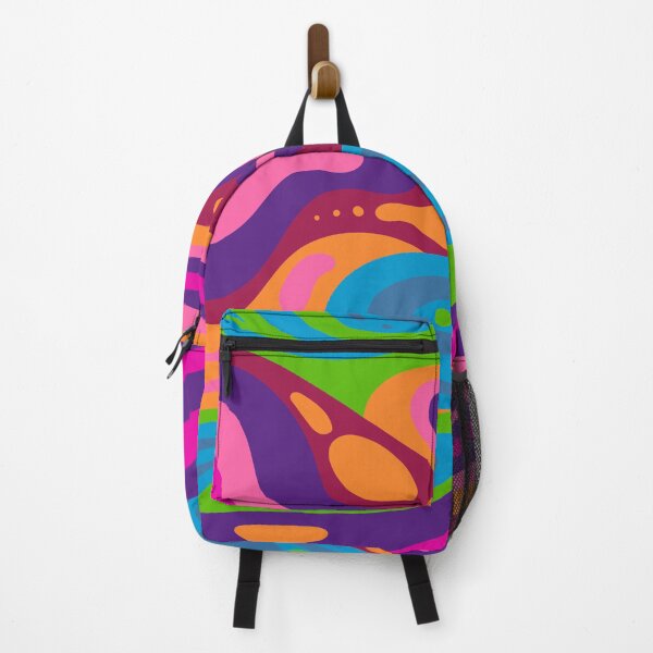 Item preview, Psychedelic color pattern - organic color waves - bright colors designed and sold by BrainlabStudios.