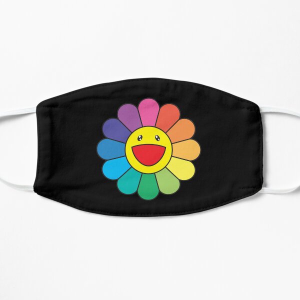 Sunflower Happy Flat Mask