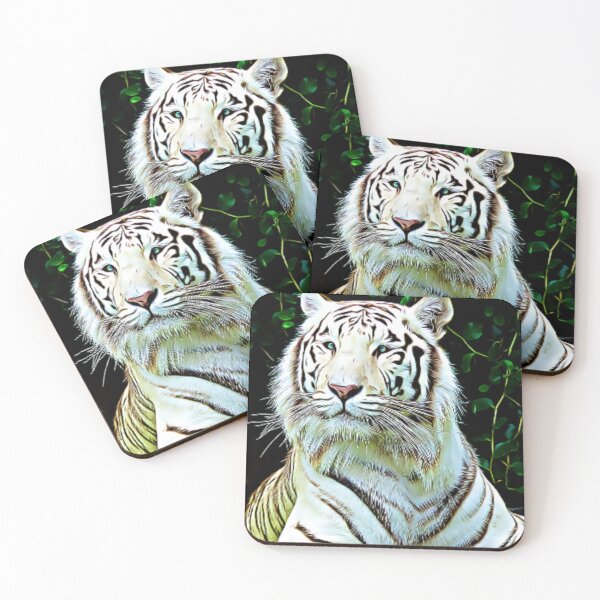 Item preview, White tiger designed and sold by Sneshka.