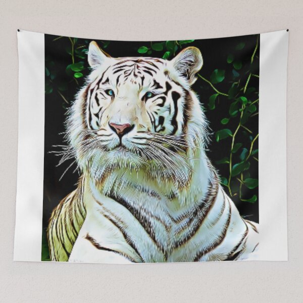 Item preview, White tiger designed and sold by Sneshka.