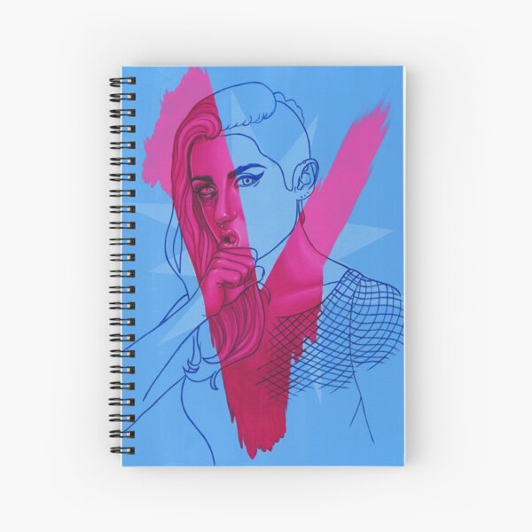 Violet by Miss E Spiral Notebook