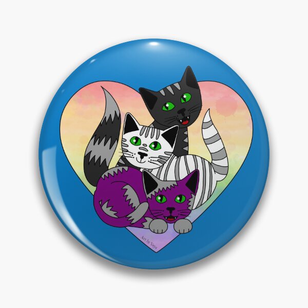 Item preview, Three Ace Kitties designed and sold by Art by Veya.