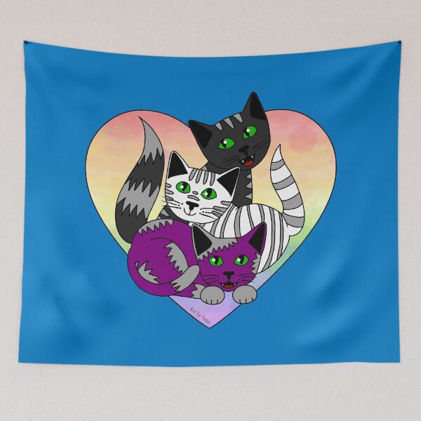 Item preview, Three Ace Kitties designed and sold by Art by Veya.
