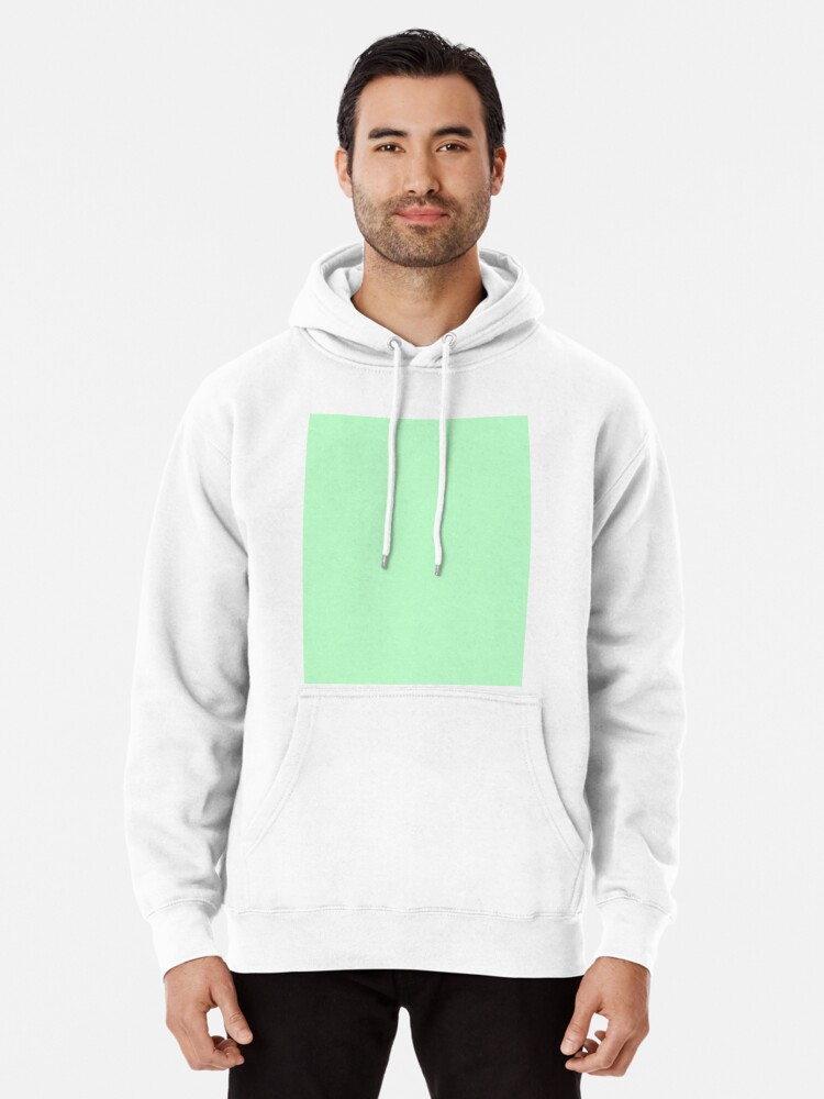 boot Bang om te sterven Agressief Mint Green" Pullover Hoodie for Sale by SolidColors | Redbubble