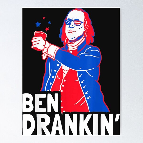 Item preview, Ben Drankin Patriotic Independence Day designed and sold by cassidyu.