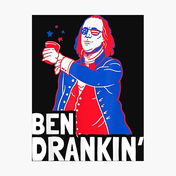 Item preview, Ben Drankin Patriotic Independence Day designed and sold by cassidyu.