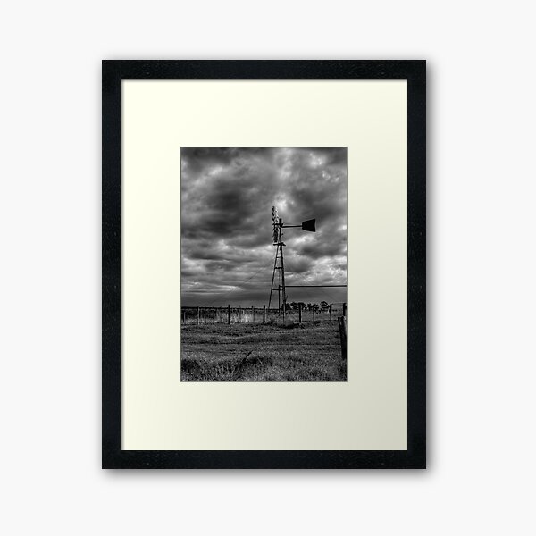 Tied Down Framed Art Print