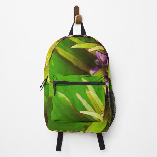 Item preview, Beautiful Purple Bromelia Pineapple Flower Close-up designed and sold by Printblisshop.