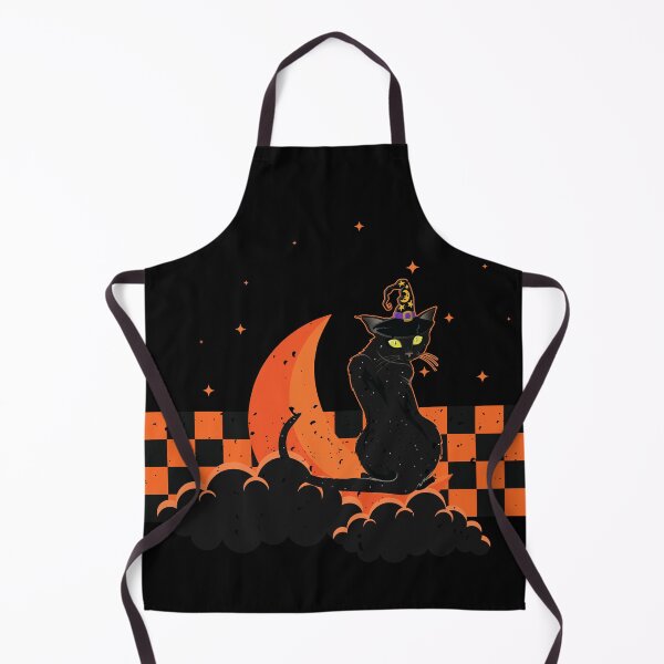 Item preview, Black cat with a Witch Hat and a Moon designed and sold by bylox.