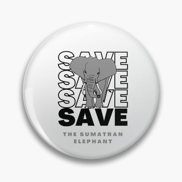 Item preview,  Save the sumatran elephant designed and sold by Douniaya.