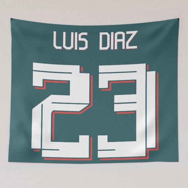 Item preview, Luis Diaz Liverpool Third jersey 22/23 designed and sold by Alimator.