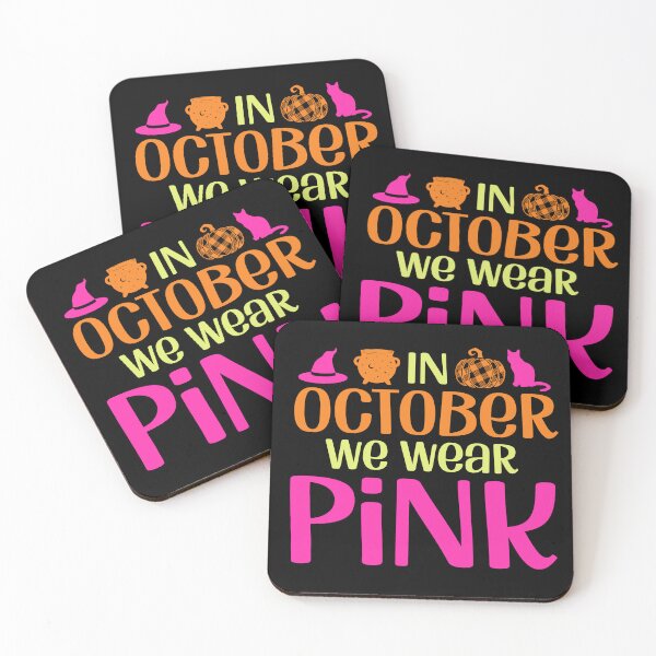 Item preview, In October we wear pink designed and sold by EvergreenWhimsy.